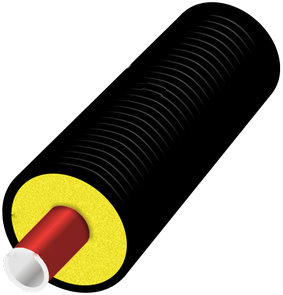 Трубы ТВЭЛ-ПЭКС-К с кевларом (большие диаметры 63мм-160мм)