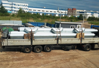 Отгрузка труб в ППУ-ОЦ изоляции в Мурманскую область. Доставка по всей России