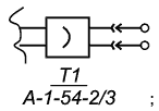 IP54 c двумя входами кабелями NYM 3x1,5
