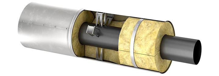 Труба в минвате