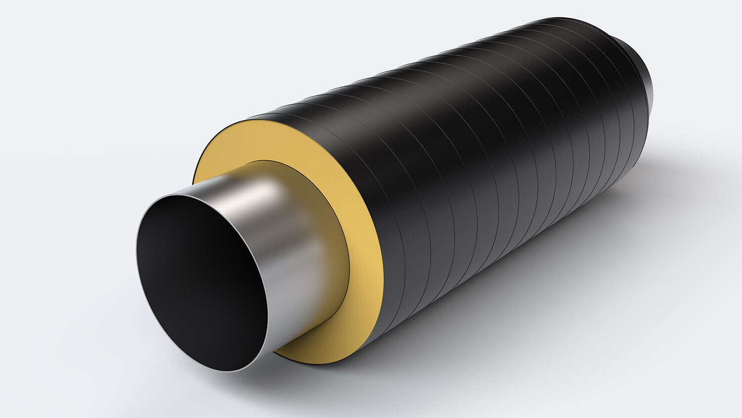 Как защитить трубу в ППУ от УФ-излучения и механических повреждений