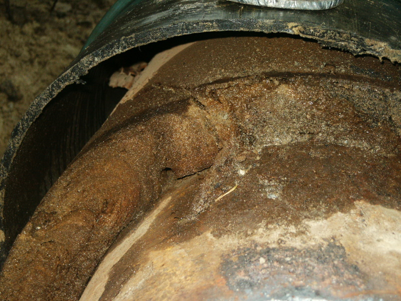 Дефекты ППУ-оболочки